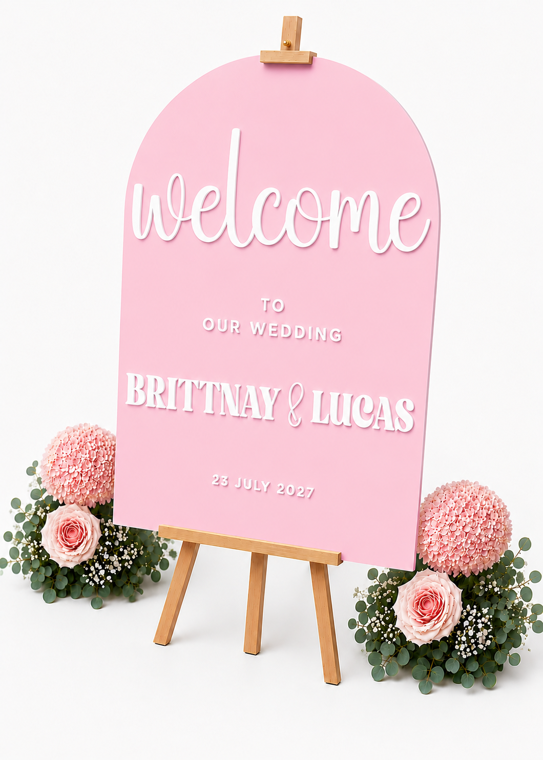 WELCOME SIGN - FLORAL COLLECTION