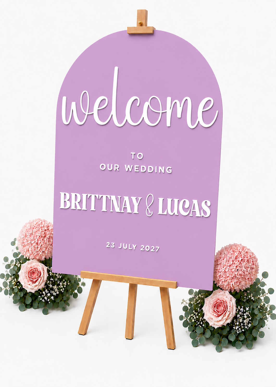 WELCOME SIGN - FLORAL COLLECTION