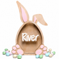 PERSONALISED EASTER BUNNY EGG HOLDER