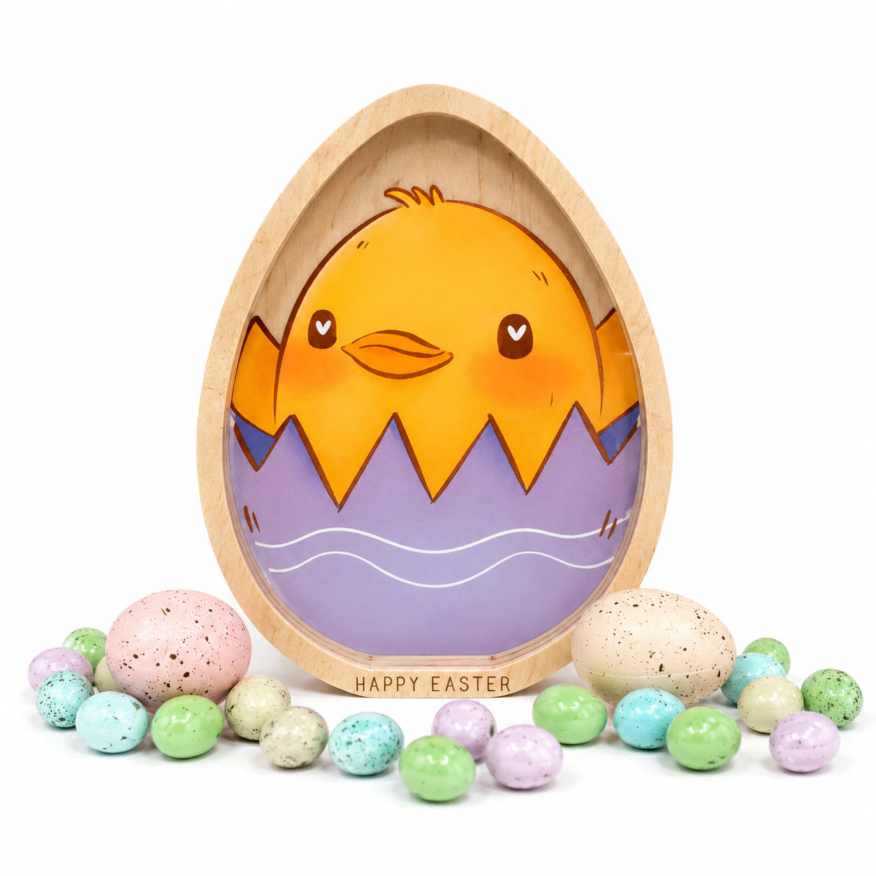 PRINTED CHICK EGG HOLDER