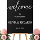 WELCOME SIGN - NOIR & BLANC COLLECTION - BLACK