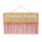 FAMILY CANDY CANE COUNTDOWN CALENDAR.