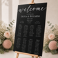 GUEST SEATING CHART - NOIR & BLANC COLLECTION